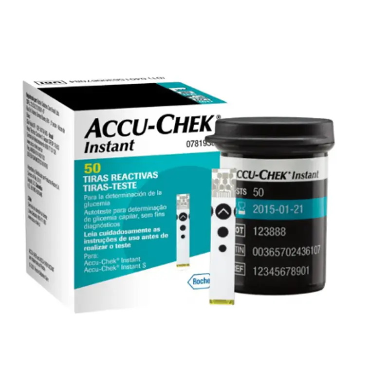 Accu-Chek Instant Cintas 50 Unidades. 1