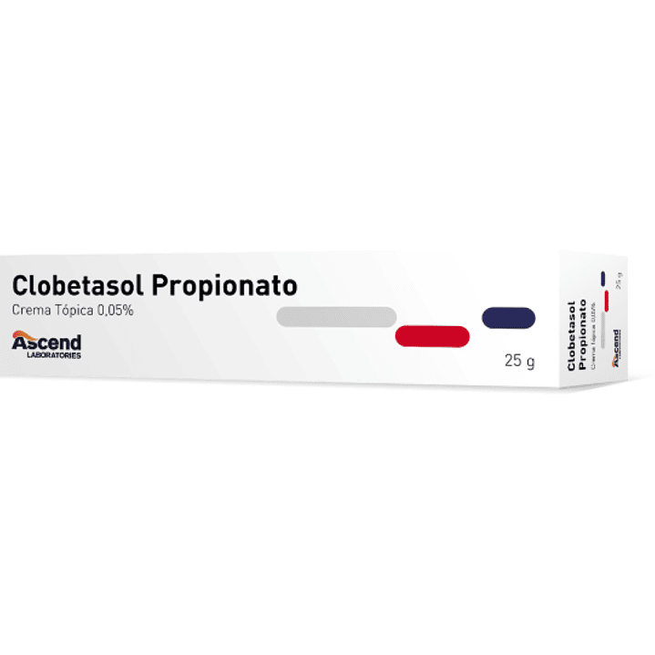 Clobetasol Propionato 0,05 % Crema tópica 25 g. Ascend 1