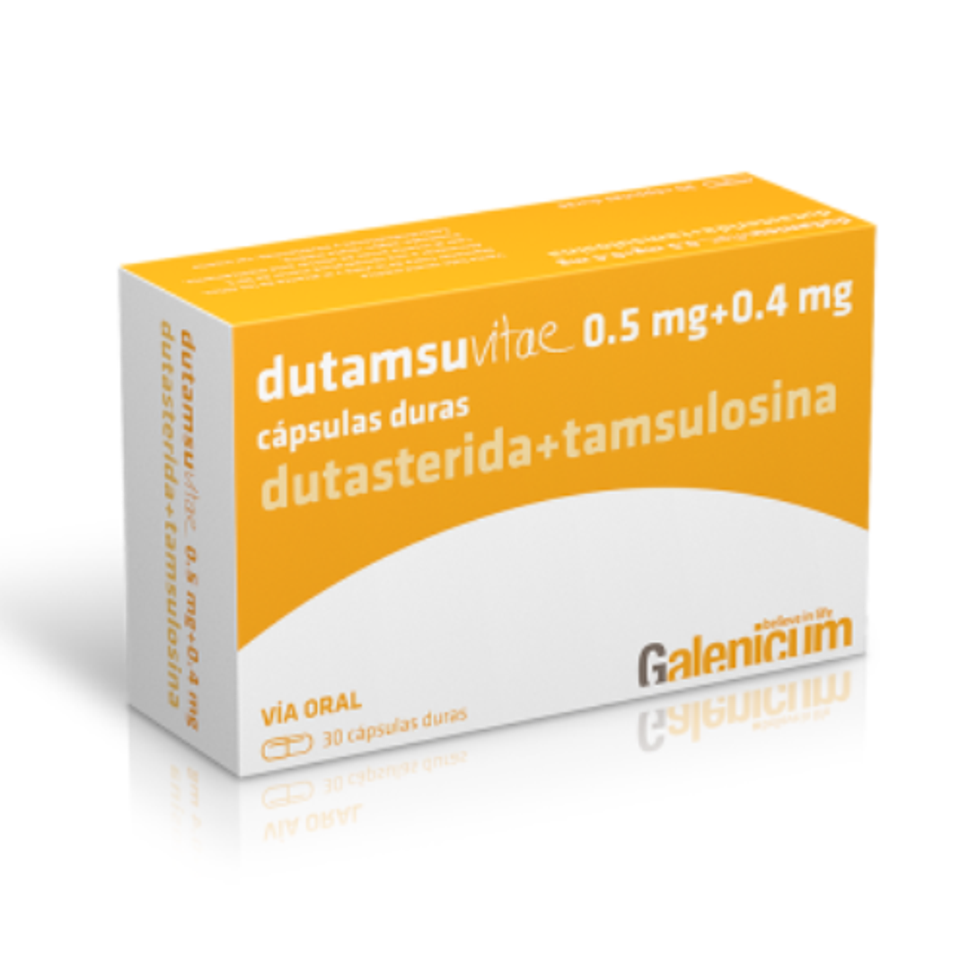 Dutamsuvitae Dutasterida, Tamsulosina 0,5/0,4 mg 30 Cápsulas duras. 1