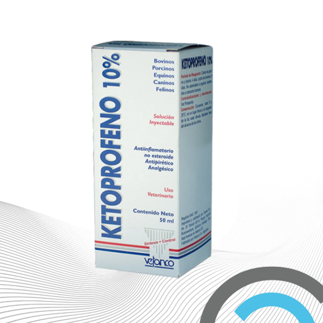 Ketoprofeno 10 % Solución inyectable Ampolla 50 ml. Chemie 1