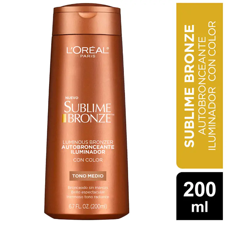 Autobronceante Sublime Bronze tono medio 200 ml. L'oréal 1