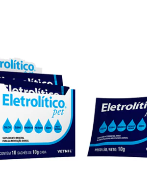 Electrolitos Pet 10 Sobres. Uso veterinario