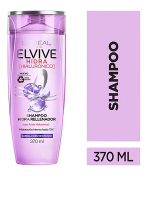 Elvive Shampoo Hidra hialurónico 370 ml. L'oréal