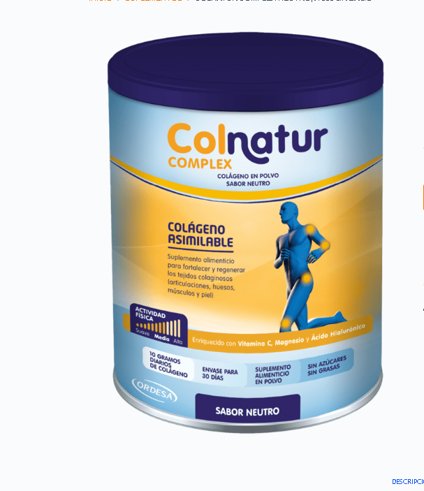 Colnatur Complex Colágeno asimilable Polvo 330 g.