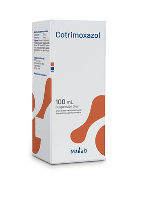 Cotrimoxazol 200 mg Suspensión oral 100 ml. Mintlab