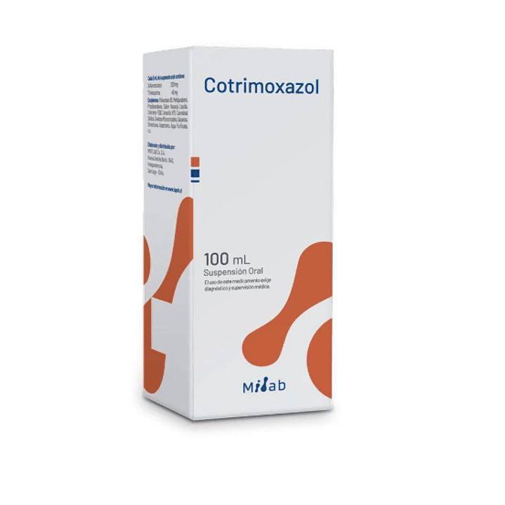 Cotrimoxazol 200 mg Suspensión oral 100 ml. Mintlab 1