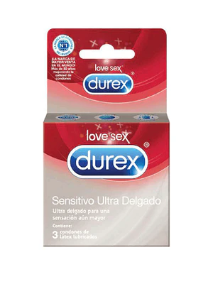 Durex Invisible preservativos 3 unidades.