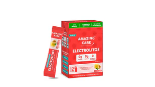 Amazing care Electrolitos en polvo saber Maracuyá 12 Stick.