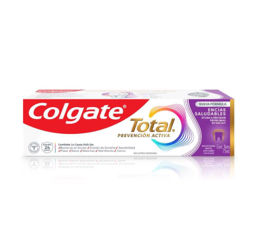 Crema dental Colgate Total 12 Encías saludables 75 g.