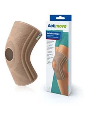 Actimove Soporte de rodilla Rótula abierta Talla M Beige.