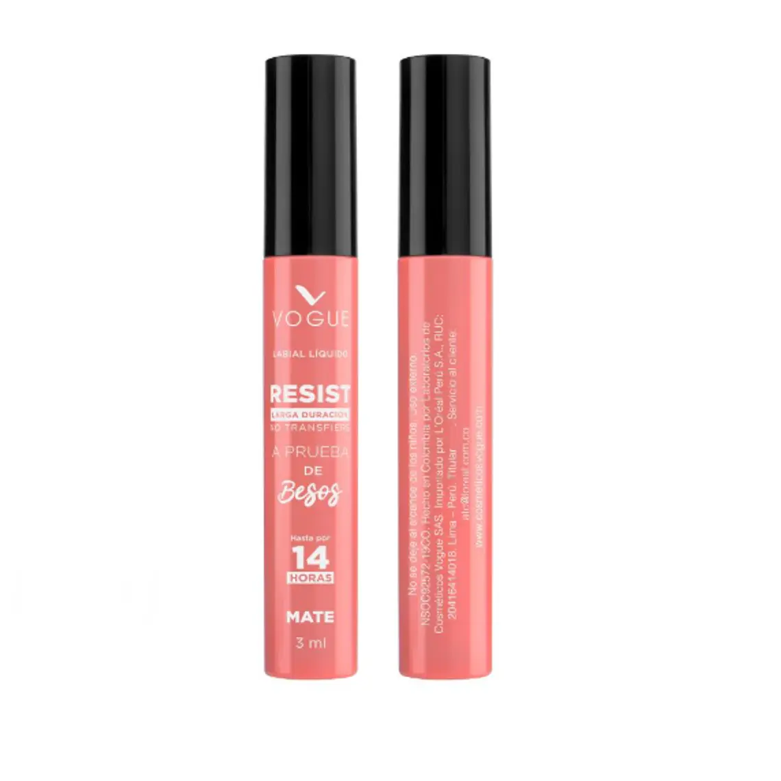 Labial Resist Romántica 3ml. Vogue 1