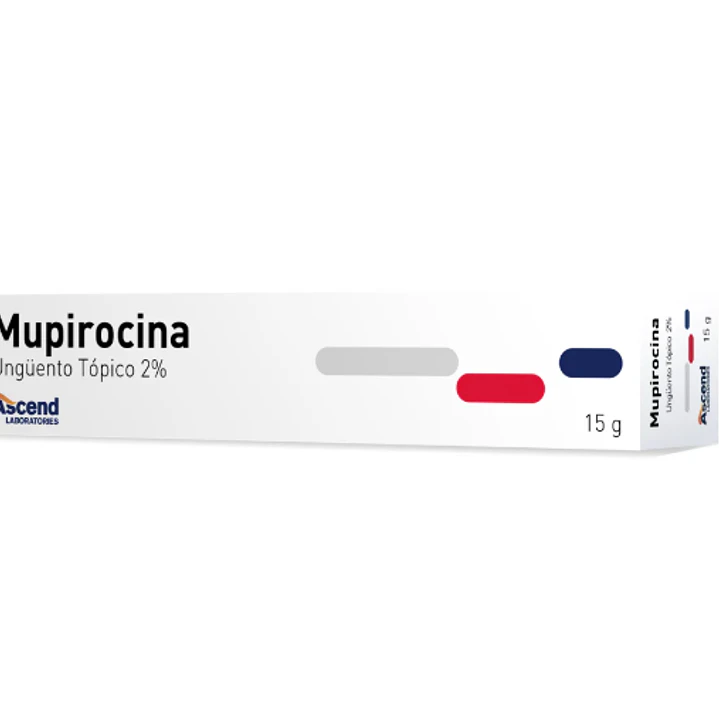 Mupirocina Ung 2% por 15  gramos Ascend 1