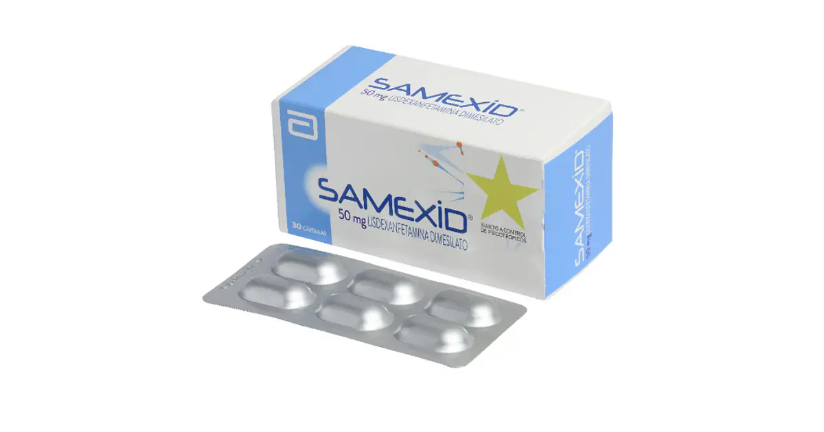 Samexid 50Mg 30 Cápsulas