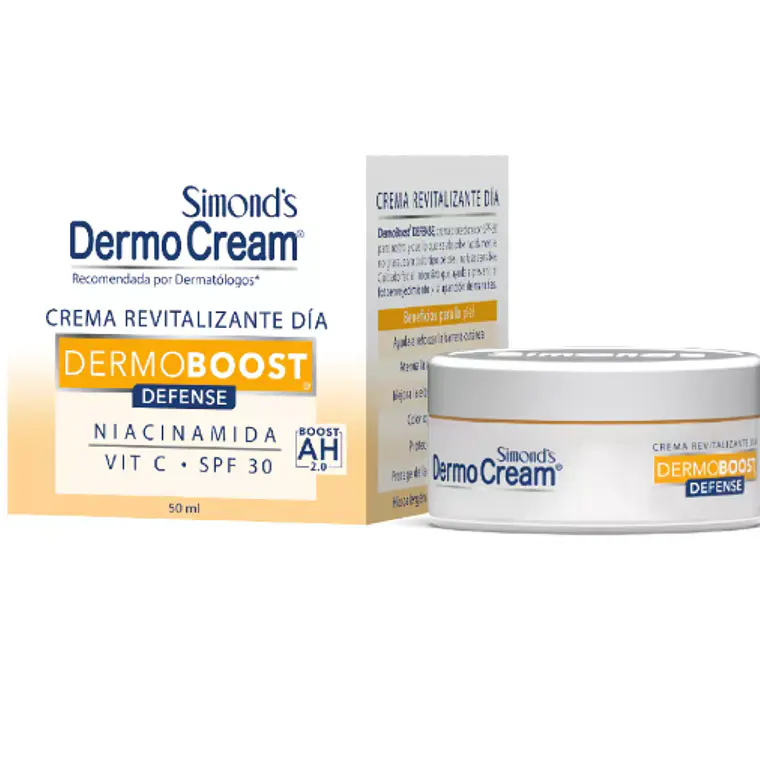 DermoCream Crema revitalizante día Dermoboost Defense 50 ml. Simond's 1
