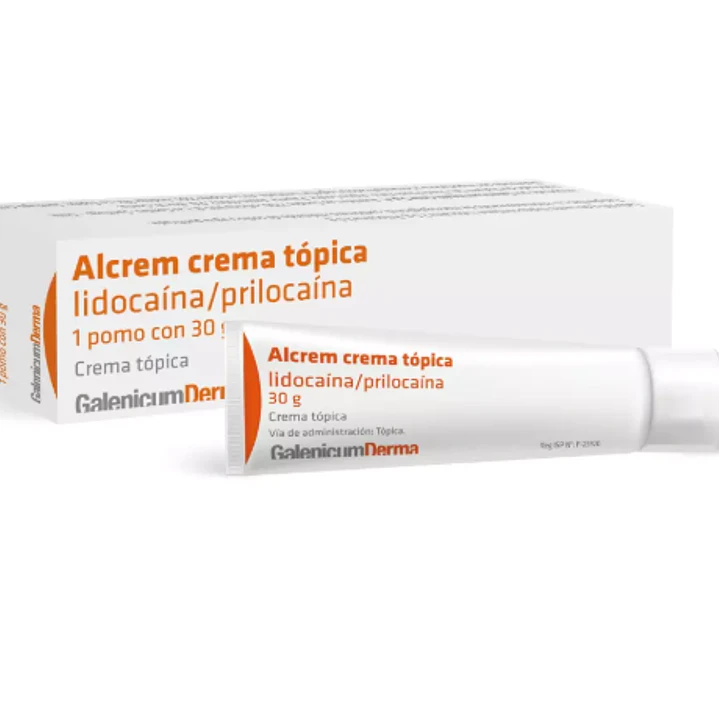 Alcrem Lidocaína, Prilocaína Crema tópica 30 g. 1