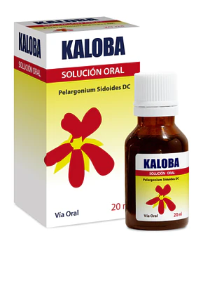 Kaloba Pelargonium sidoides 0,8 mg Gotas 20 ml.