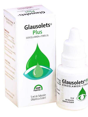 Glausolets Plus Dorzolamida, Timolol Solución oftálmica 5 ml.