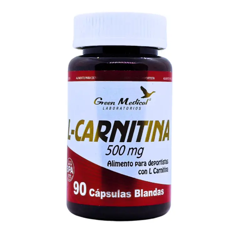 L-Carnitina 90 Cápsulas blandas. Green Medical 1