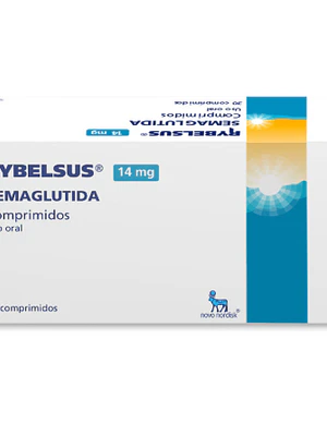 Rybelsus Semaglutida 14 mg 30 Comprimidos.