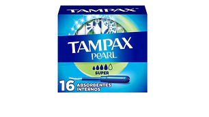 Tampones Tampax Pearl super 16 Unidades.