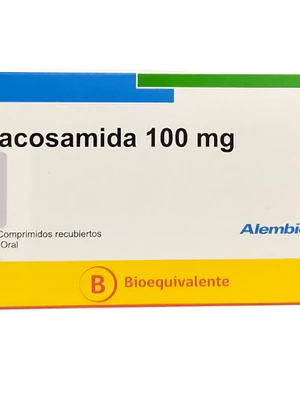 Lacosamida (B) 100 mg 30 Comprimidos recubiertos. Alembic 