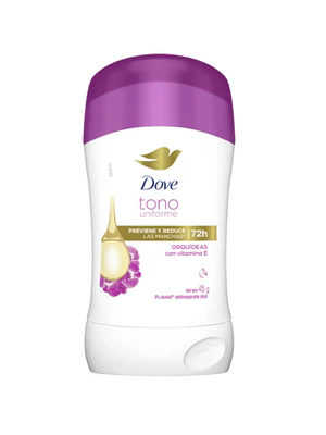 Dove Desodorante en barra Tono uniforme 50 g.