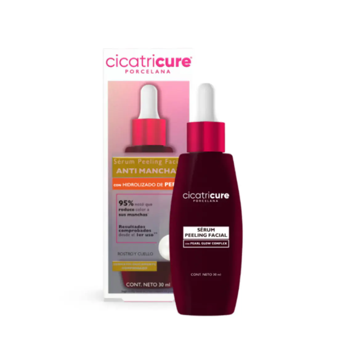 Cicatricure Sérum porcelana peeling facial 30 ml. 1
