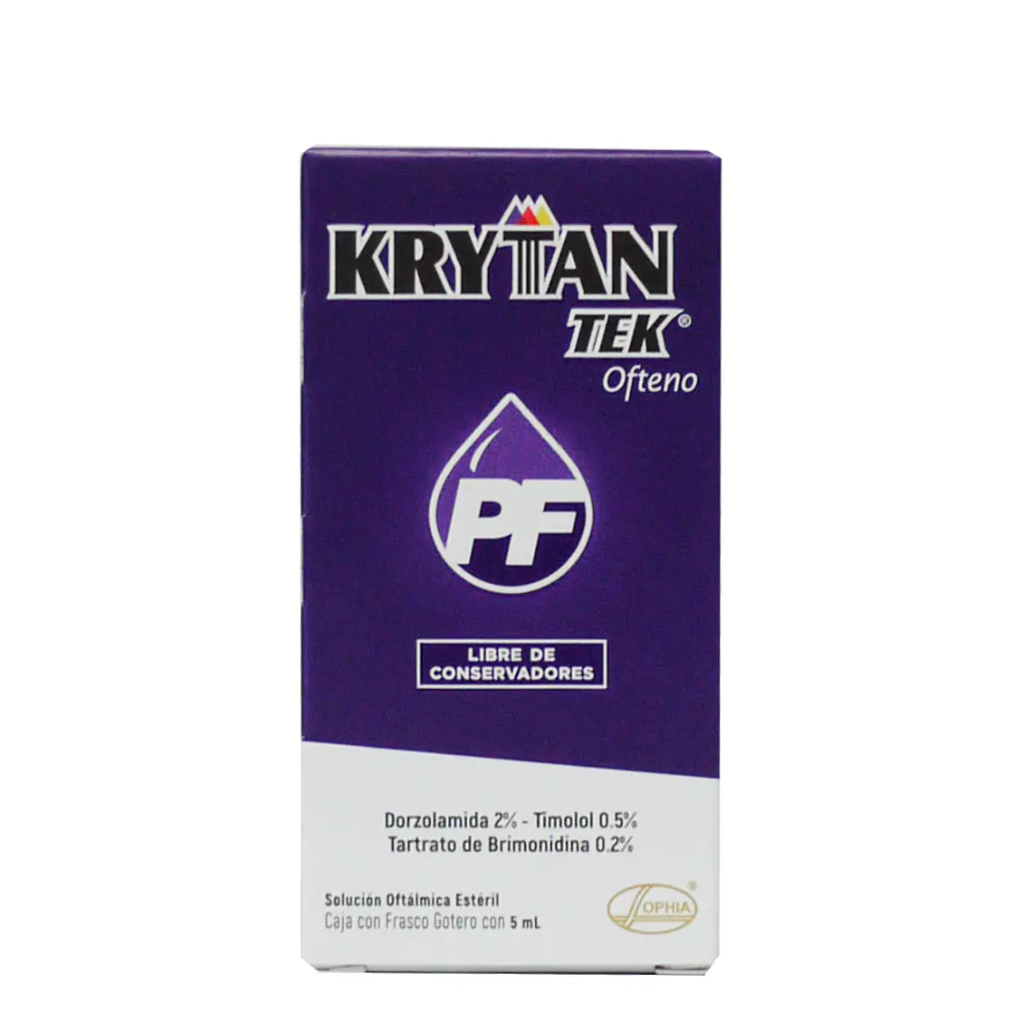 Krytan Tek Ofteno PF Solución oftálmica 5 ml. 1