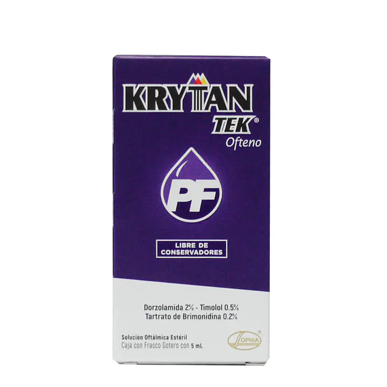 Krytan Tek Ofteno PF Solución oftálmica 5 ml. 1