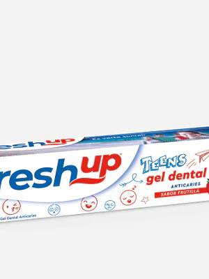 Gel dental Fresh Up Teens frutilla 90 g.