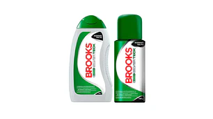 Brooks desodorante para pies Spray 100 ml + Talco 80 g.
