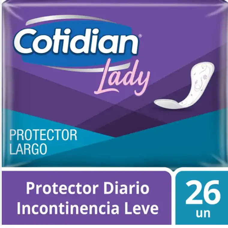 Cotidian Protector diario largo lady 26 Unidades. 1