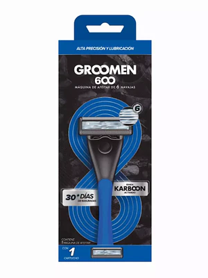 Groomen 600 Máquina de afeitar +1 cartucho.