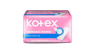Kotex Protectores diarios 20 Unidades.