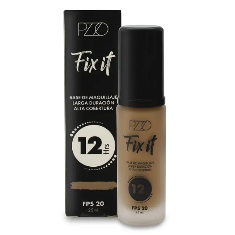 Base de maquillaje Fix it FPS 20 Dark beige. Petrizzio 1