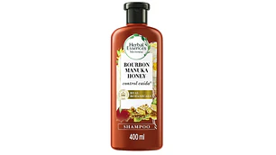 Herbal Essences Shampoo Bourbon manuka honey Control caída 400 ml.