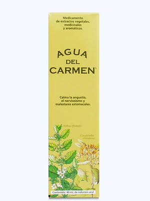 Agua del Carmen  Gotas 40 ml.