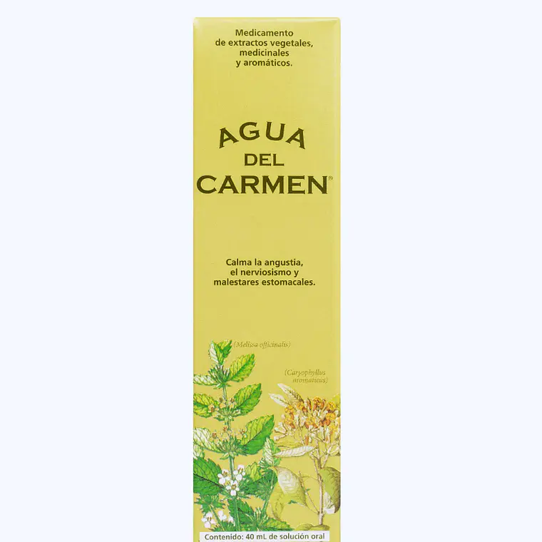 Agua del Carmen  Gotas 40 ml. 1