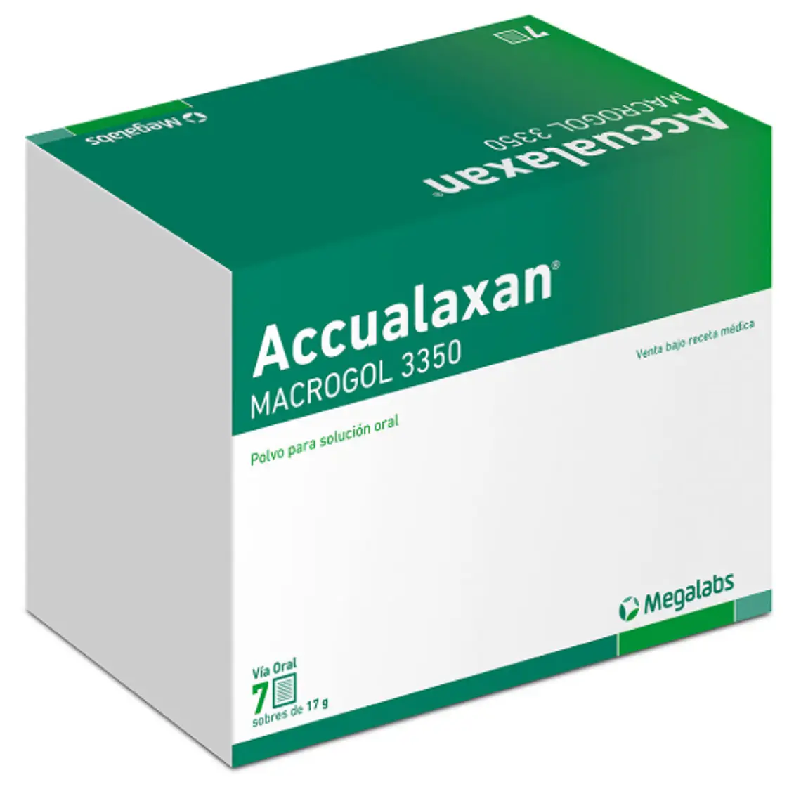 Accualaxan Macrogol 3350 Polvo para suspensión oral 7 sobres. 1