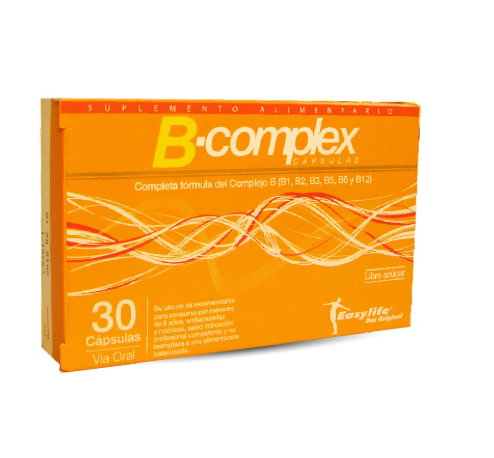 B-Complex 30 Cápsulas. Easylife