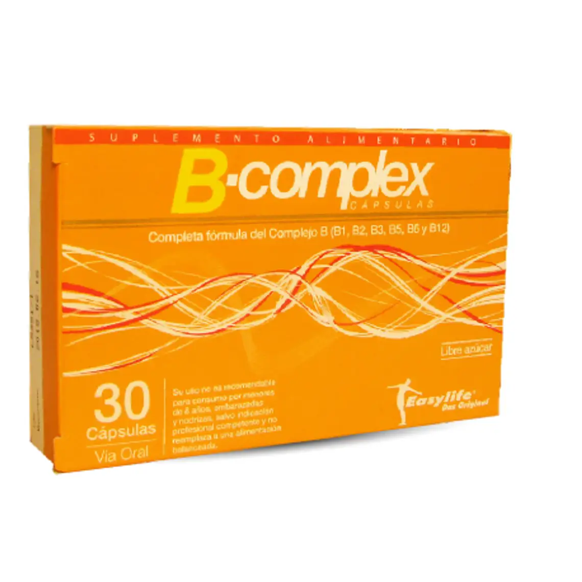 B-Complex 30 Cápsulas. Easylife 1