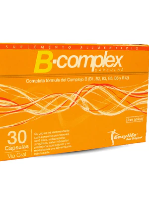 B-Complex 30 Cápsulas. Easylife