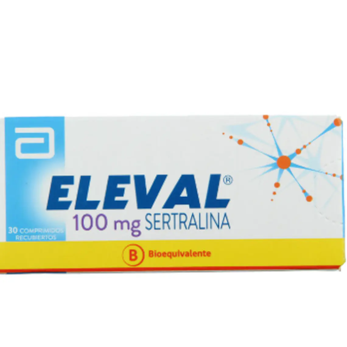 Eleval (B) Sertralina 100 mg 30 Comprimidos recubiertos. 1