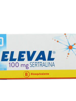 Eleval (B) Sertralina 100 mg 30 Comprimidos recubiertos.