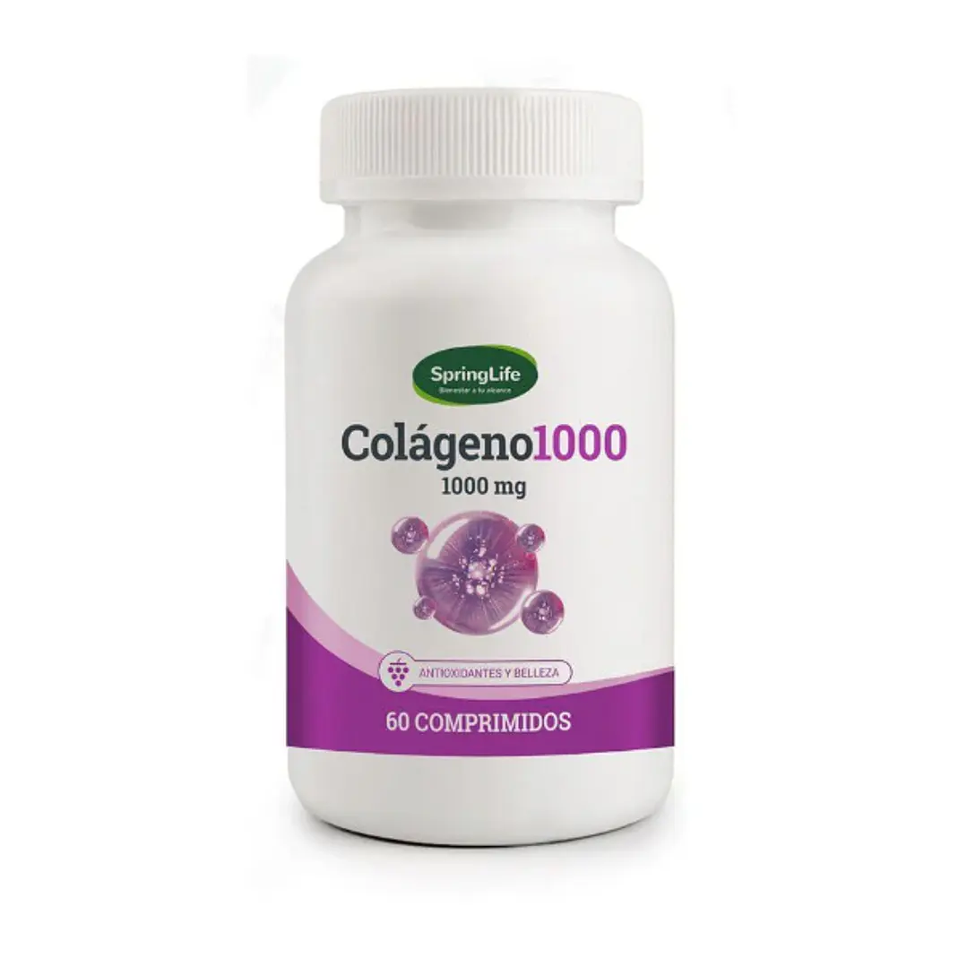 Colágeno 1000 mg 60 Comprimidos. Springlife 1