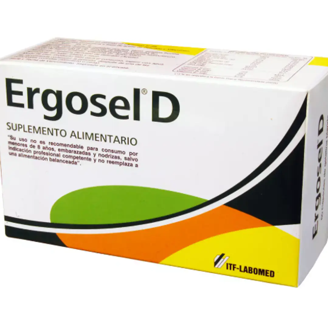 Ergosel D Suplemento alimentario 60 Cápsulas. 1