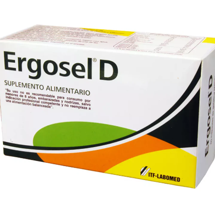 Ergosel D Suplemento alimentario 60 Cápsulas. 1