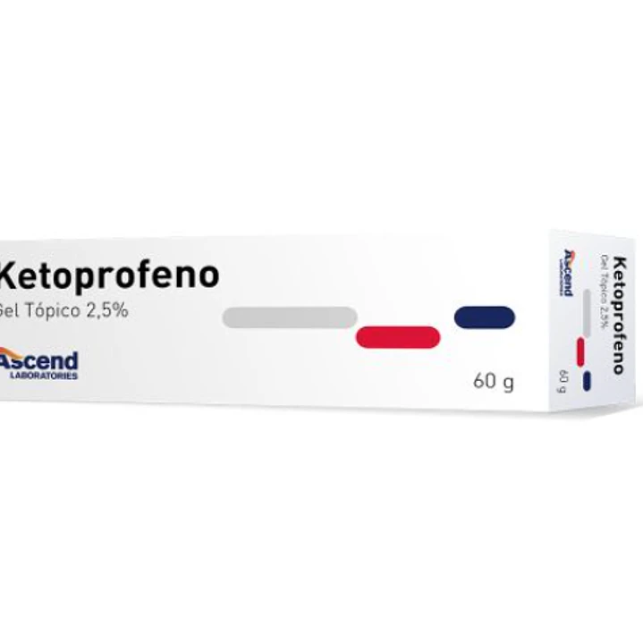 Ketoprofeno 2,5 % Gel tópico 60 g. Ascend 1