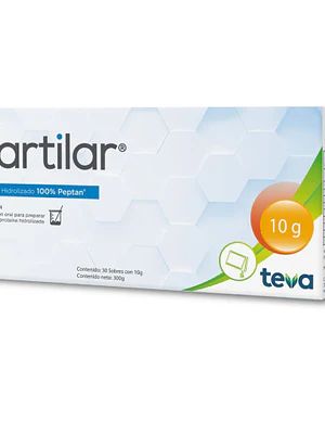 Cartilar Colágeno hidrolizado 100% peptan 10 g. 30 sobres.