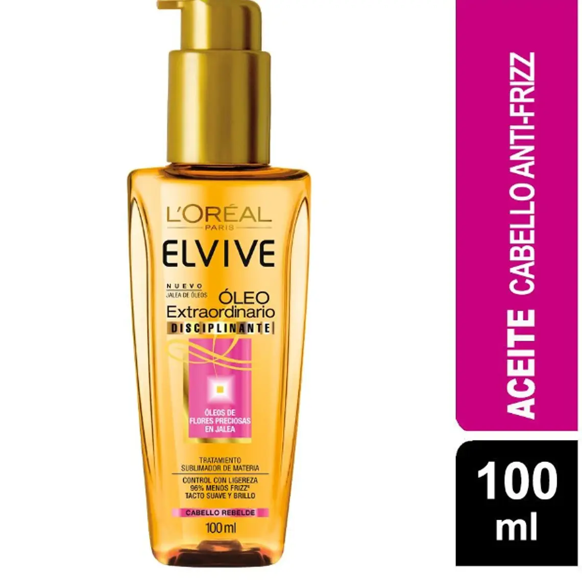 Elvive Óleo extraordinario Disciplinante 100 ml. L'oréal 1